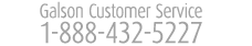 Galson Customer Service: 1-888-432-5227